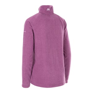 Trespass Damen Fleece-Top Meadows mit Reißverschluss bis zur Brust (Pflaume)