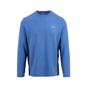 Trespass - "Charlie" T-Shirt für Herren Langärmlig (Blau meliert)