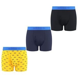 Adidas 3-Pack-Komfort Flex Herren Multikolor-Baumwollstämme