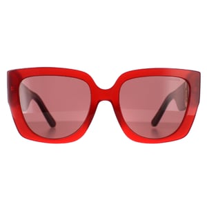 Marc Jacobs Rectangle Damen Rot Burgund MARC 687/S
