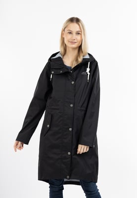 ICEBOUND Regenjacke mit Innenprint Damen Schwarz