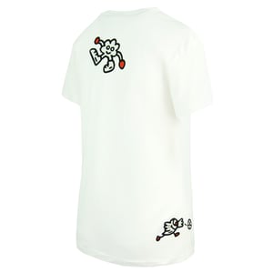 Puma x Mr Doodle Kurzarm Crew Hals Weiß Womens T-Shirt 598691 02
