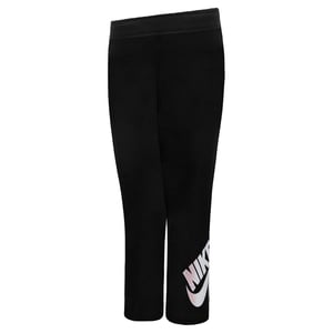 Nike Graphic Logo Stretch Taille Schwarze Plain Kids Leggings HA3693 095