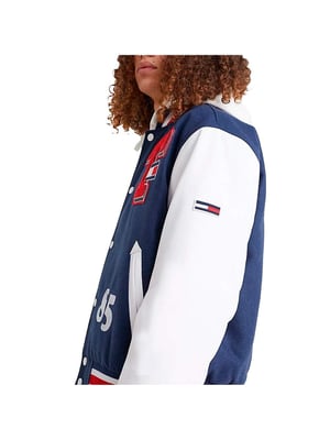 Blouson Tommy Jeans Herren Baseball College Stil Freizeit