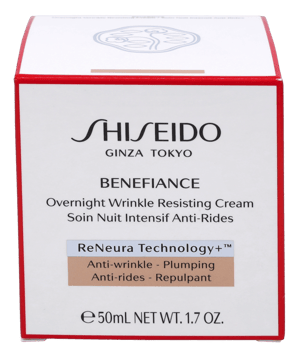Shiseido Benefiance Overnight Wrinkle Resisting Cream.