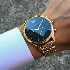 Emporio Armani AR1893 Beta Gold Chronograph Herrenuhr