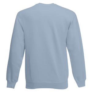 Fruit Of The Loom Herren Set-In Belcoro® Yarn Sweatshirt (Mineral Blau)