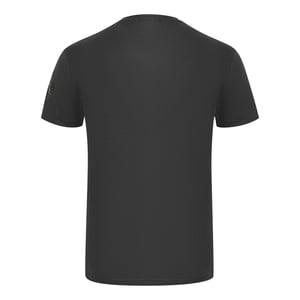 Aquascutum London Markenlogo Schwarzes T-Shirt