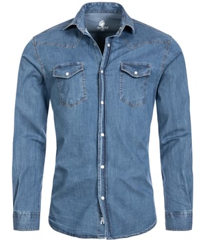 Rock Creek Hemd Hellblau