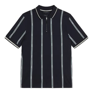 Ted Baker Sisons Herren Navy Striped Poloshirt