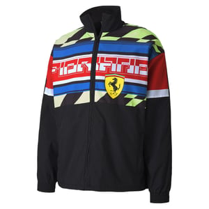 Puma Scuderia Ferrari gewebte Herren Motorsport Jacke Top 596137 02
