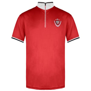 Rossignol Kurzarm 3/4 Reißverschluss Up Red Mens Virage Polo Shirt Rlemy04 305