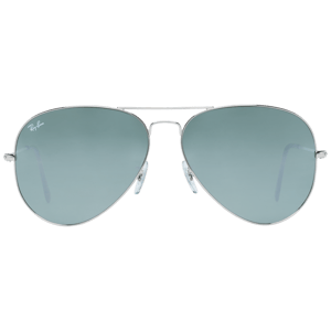 Ray-Ban Aviator Unisexe Silver Grey Mirror Lunettes de soleil