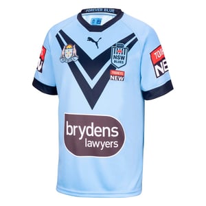Puma NSW Blues Replica Jersey Kurzschlärmblau Womens Rugby T-Shirt 766223 01