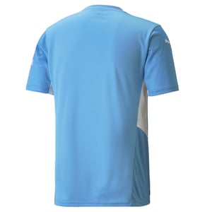 Puma Manchester City Home 21/22 Replica Sleeve Blue Men Football Shirt 759202 01