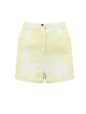Patrizia Pepe Shorts Damen gelb