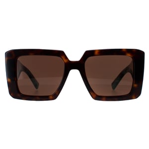 Prada Square Damen Schildpatt Dunkelbraun PR23YS