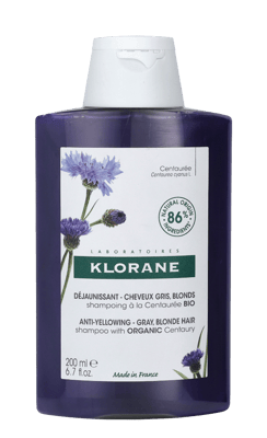 Klorane Anti-Yellowing Shampoo With Centaury.
