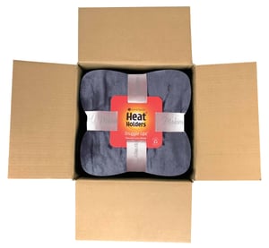 Extra weiche, warme 1,7 TOG Luxus-Thermofleece-Decke - 180 x 200 cm