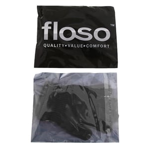 FLOSO Unisex Magic Gloves Handschuhe für Erwachsene (Schwarz)
