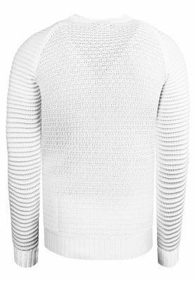 Rusty Neal Rundhals-Pullover Weiß