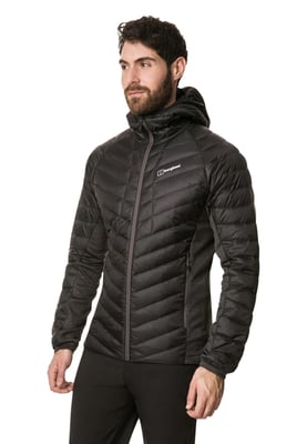 Berghaus Herren Tephra STR Reflct DWN Jacke in schwarz
