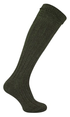 Herren Wolle Kilt Socken | Warm Knee High Socken | Atmungsaktiv Outdoor lange Stiefel Socken für Männer - Khaki