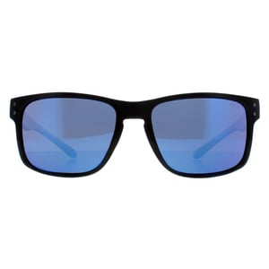 Atum Waterhouse C2 glänzend schwarz blau verspiegelte Sonnenbrille