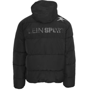 Plein Sport Bold Logo Gepolsterte Jacke Schwarz