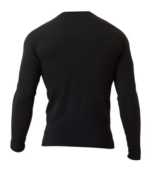 Björn Borg - Mens Seamless Running Langarm T-Shirt- Schwarz