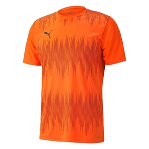 Puma ftblnxt Graphic Core Short Sleeve Crew Hals Orange Herren T-Shirt 656830 02