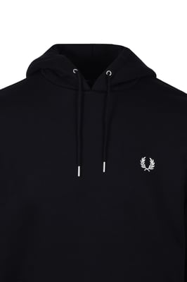 Sweat à Capuche Fred Perry Pour Homme en Noir