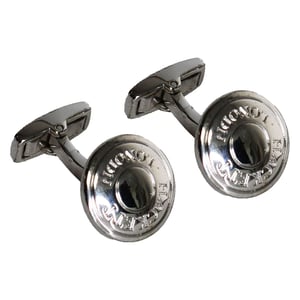Hackett London Polo Button Herren graue Manschettenknöpfe