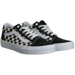 Vans alte Skoolkinder Schwarz/Weiß Plimsolls