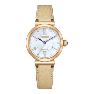 Citizen Damenbeige Uhr EM1073-18D