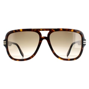 Marc Jacobs Pilotenbrille Herren Havanna Braun Farbverlauf MARC 637/S