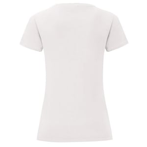 Fruit of the Loom - "Iconic" T-Shirt für Damen (Weiß)
