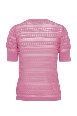 ICHI gestricktes Top IHMARINDA rosa