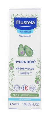 Mustela Hydra Bebe Facial Cream.