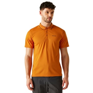 Regatta Herren Sport-Poloshirt Maverick V kurzärmlig (Fuchs/Asche)