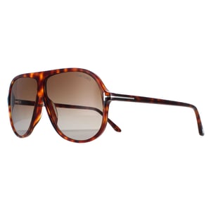 Tom Ford Schild Unisex Havanna Braun Farbverlauf Spencer 02 FT0998