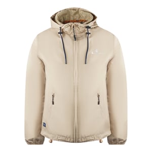 Aquascutum London Logo Beige Active Windbreaker Jacke