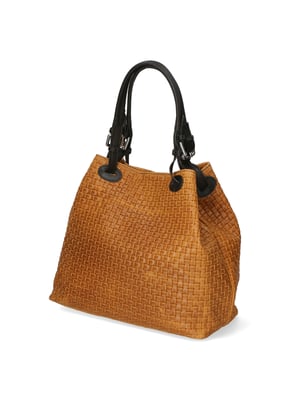 Gave Lux Schultertasche Frauen LIGHT COGNAC