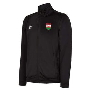 Umbro Wales Tricot Herren Black Track Jacke