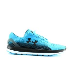 Under Armour Speedform Slingride Fade Blue Black Textile Mens Schnürungstrainer
