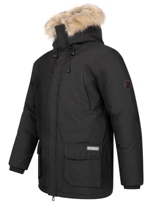 Geographical Norway Winterjacke Schwarz