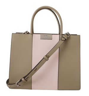Karl Lagerfeld Sage Green Polyuréthane Tote Sac à épaule
