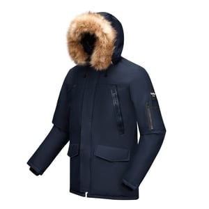 Parka Philipp von Ballin Est. 2013 in der farbe Blau und in größe L.