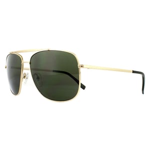 Lacoste Aviator Unisex-Sonnenbrille in hellem Gunmetalgrau