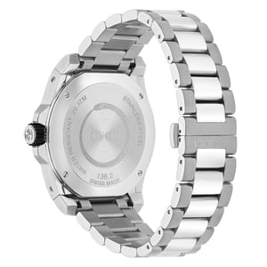 Gucci YA136218 Schwarzes Schlangenzifferblatt Herrenuhr